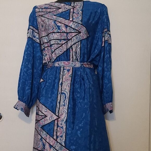 Vintage Neiman-Marcus polyester skirt set - Picture 1 of 15